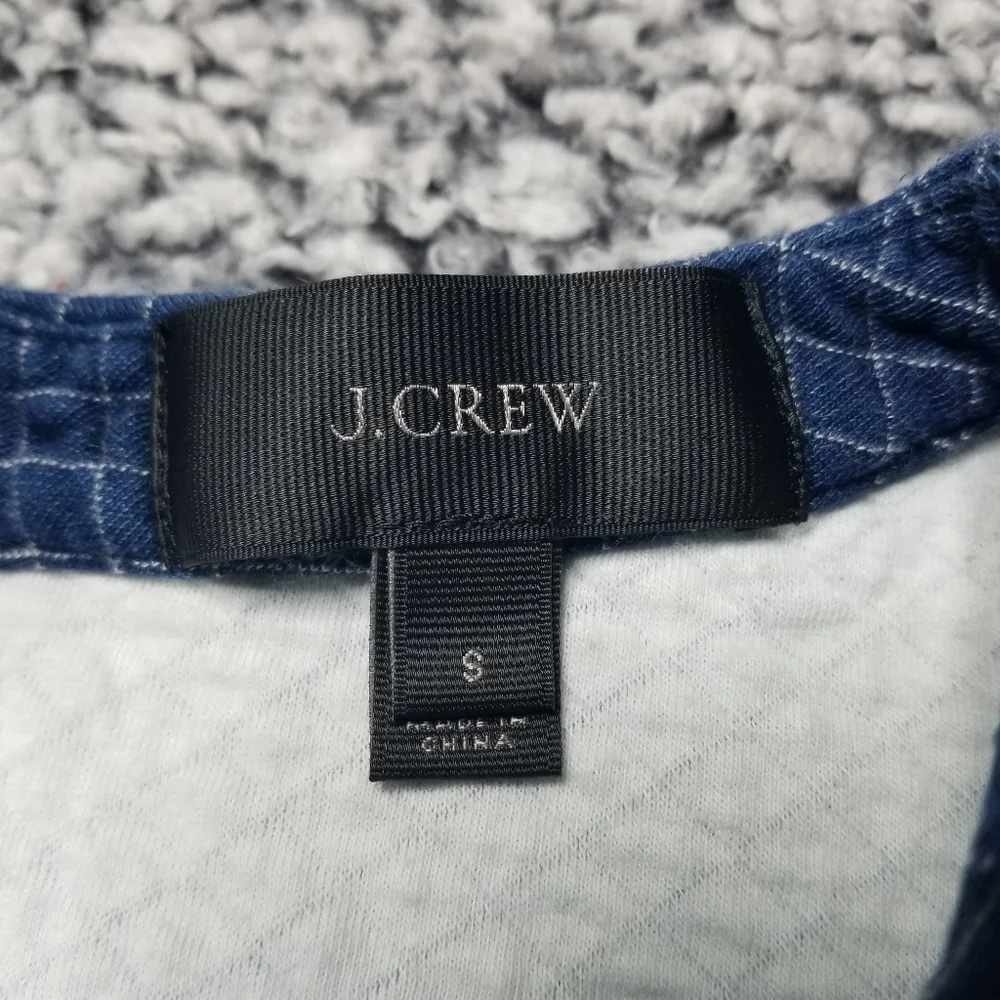 J.Crew Quilted Sweater Top